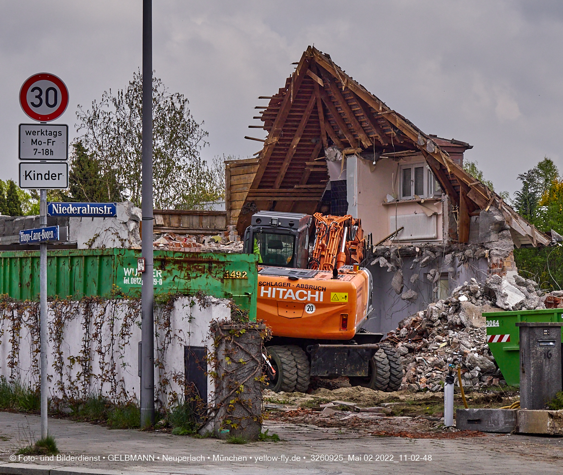 02.05.2022 - Baustelle Niederalmstraße 16